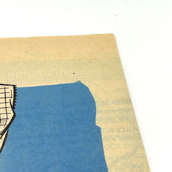 Anne Adams Vintage 1950's Mail Order Pattern #4638 Women's Bib Apron Size M - Picture 4 of 8